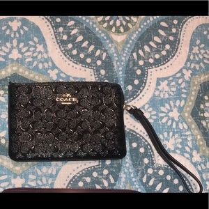 Coach wristlet wallet never used.